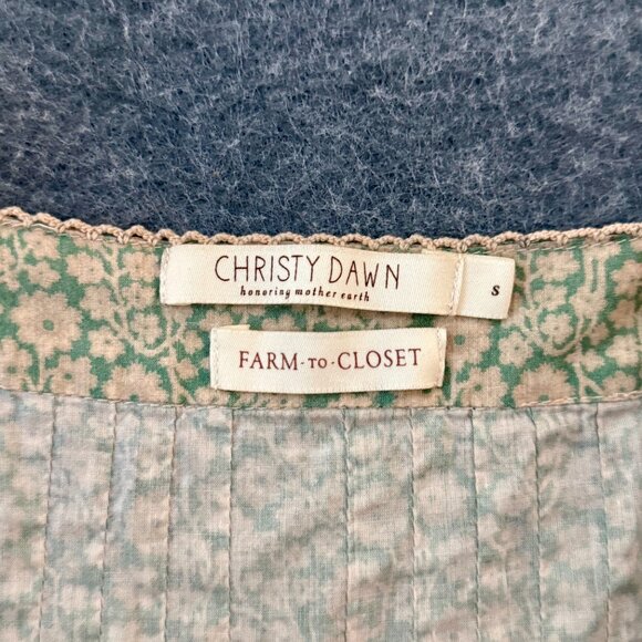 Christy Dawn Rain Dress Size Small - Picture 3 of 4